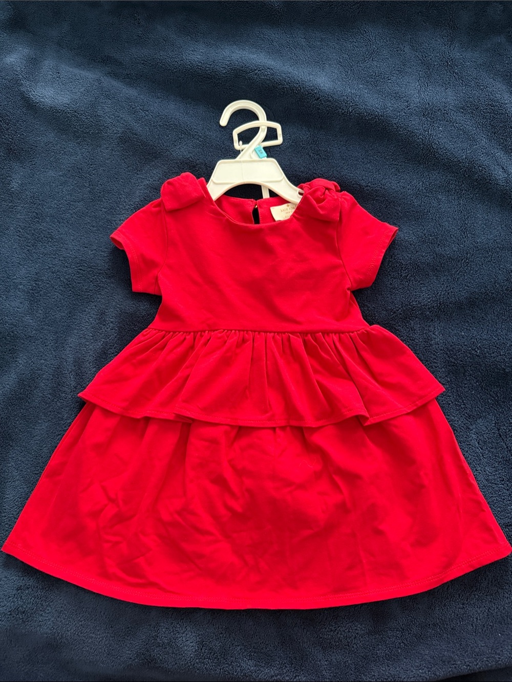 Kate Spade NY 24 Months Girls Red Tiered Party Dress
